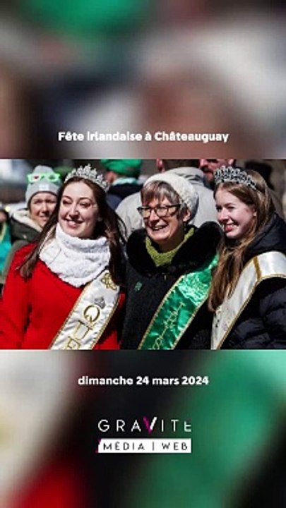 Fête de Saint-Patrick à Châteauguay -mars 2024