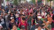 Caravana de migrantes en Tapachula
