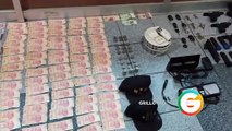 5 del CJNG detenidos con arsenal, dinero y drogas