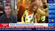 La estrella del rock Eddie Van Halen fallce de cancer a los 65 años de edad