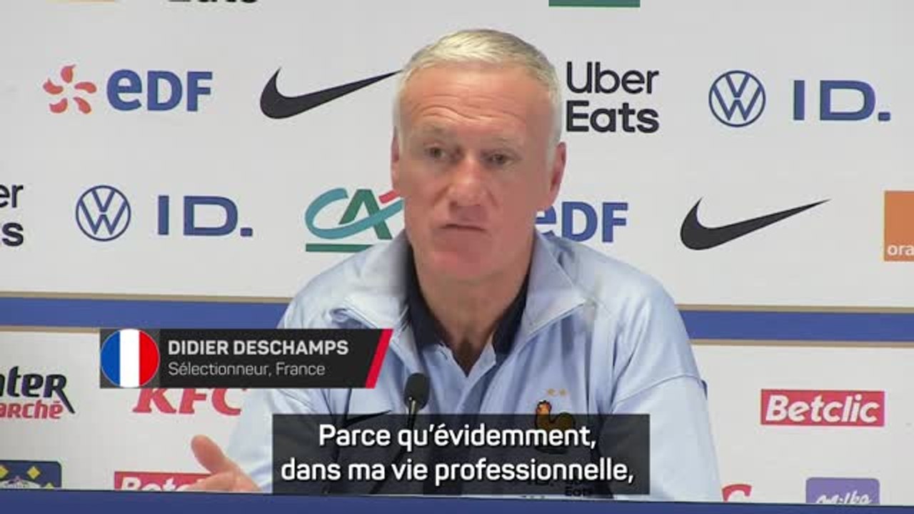 Bleus - Deschamps : “Je suis toujours évidemment content de revenir ici à Marseille”