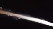 Meteorito luces extrañas ovni Monterrey - Laredo