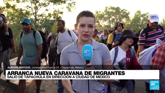 Informe desde Tapachula: caravana migrante hacia Ciudad de México denuncia retraso en solicitudes