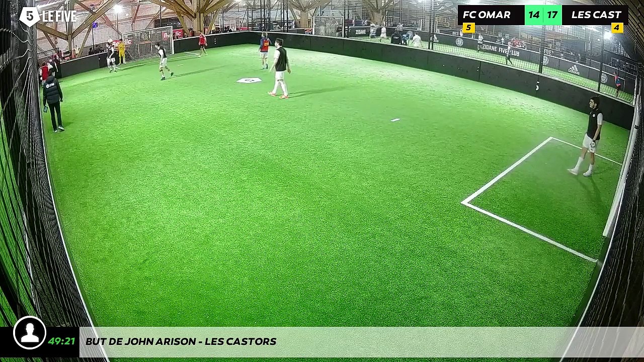 But de John ARISON - LES CASTORS