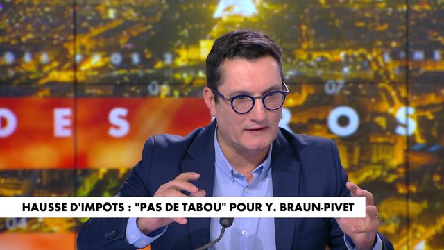 Débat en plateau autour d'une potentielle hausse des impôts évoquée par Yaël Braun-Pivet
