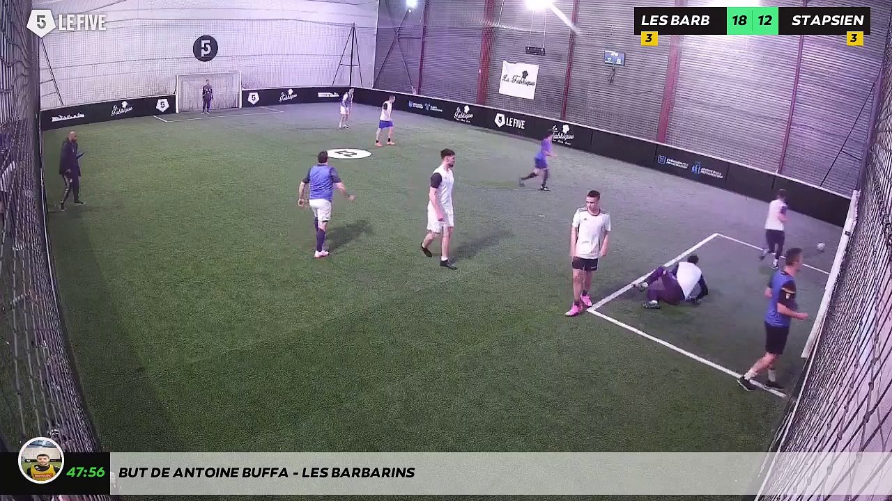 But de Antoine BUFFA - LES BARBARINS