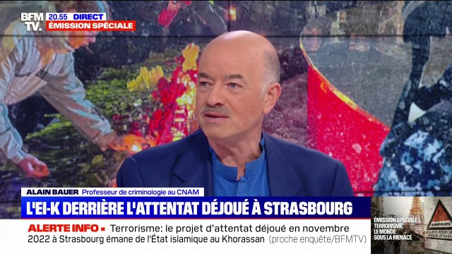 Risques d'attentats: On est beaucoup plus prêts à réagir qu'en 2015 selon Alain Bauer, criminologue