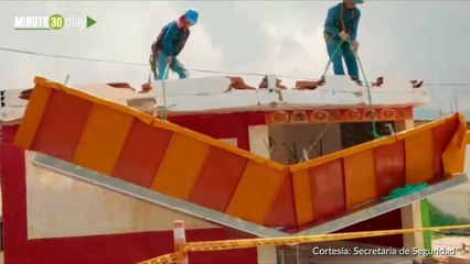 22-10-18 Once predios comerciales fueron demolidos en el Doce de Octubre