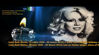 #discochannel Pierina Campanella  - Sola In Due (Roma, 18 luglio 1940 – 25 marzo 2012) 72 anni
