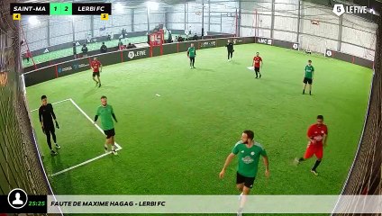 Faute de maxime hagag - Lerbi FC