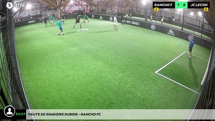 Faute de Grégoire DUBOIS - RANCHO FC
