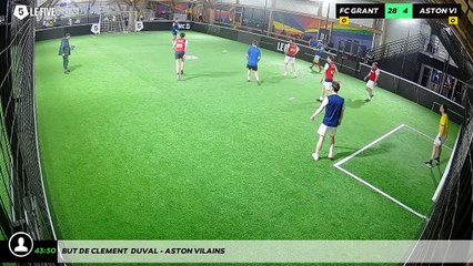 But de Clement  Duval - ASTON VILAINS