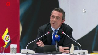 Ali Koç'un 13 Mart'taki basın toplantısında sızdırılan hakem toplantısıyla ilgili konuşması