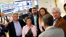 La Alcaldesa de Bogotá vino a conocer detalladamente el funcionamiento del Metro de Medellín