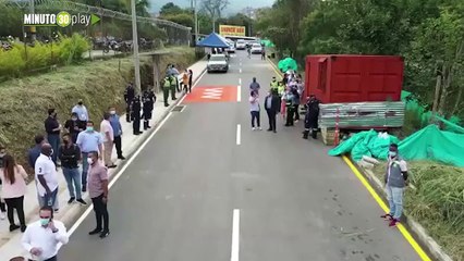 Ponen en funcionamiento la ampliación de la calle 77 sur en La Estrella