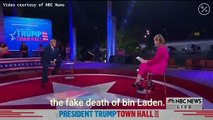 Trump presiona para que se compartan teorías conspirativas en Twitter durante debate  NBC