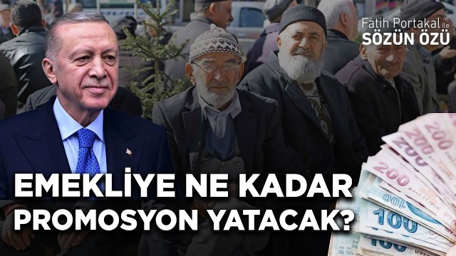 EMEKLİYE NE KADAR PROMOSYON YATACAK? ERDOĞAN: EMEKLİYE ZAM YOK!