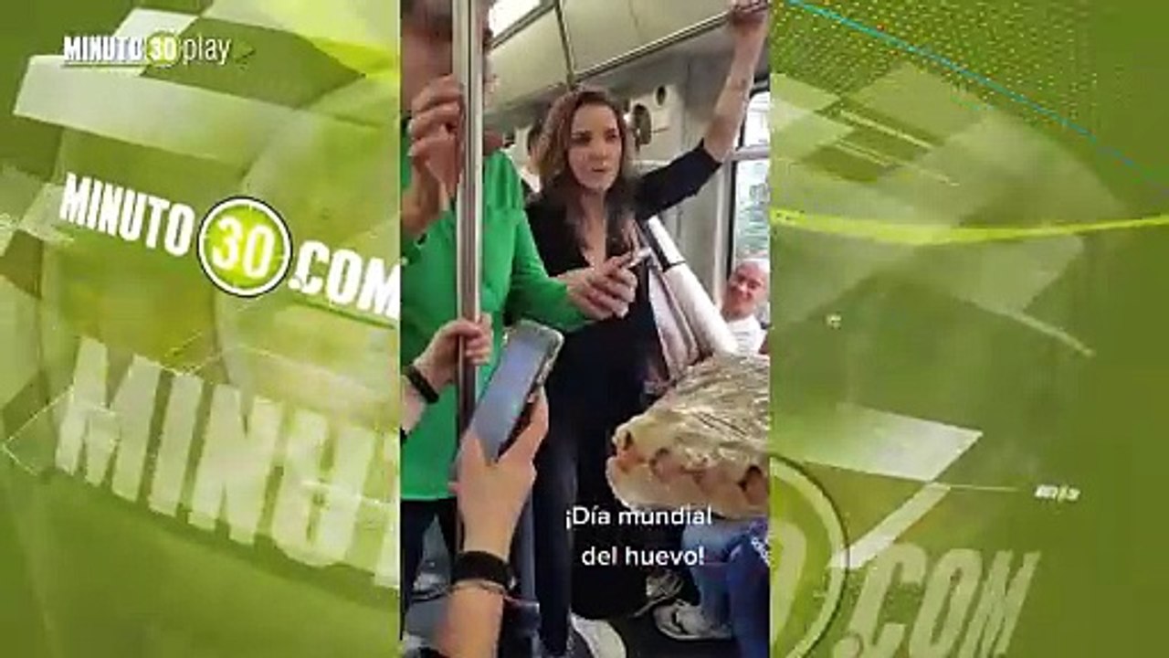 Que parche Tres actores que vinieron de roce a Medellín pasearon en el Metro