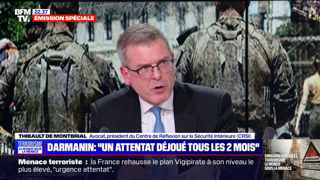 Thibault de Montbrial (CRSI): "On ne peut pas exclure qu'un début d'enchaînement d'événements de ce genre amène d'autres gens [...] à passer à l'acte"