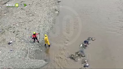 Ya rescataron la cabeza humana del rio cerca a la