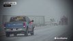 Roads turn treacherous amidst blizzard conditions in Plains