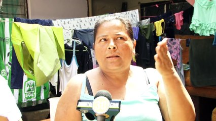 27-03-18  Habitantes de la Esmeralda del Barrio Paris manifiestan no haber recibido ayudas tras afectaciones por el desbordamiento de la quebrada la Madera