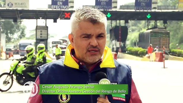 28-03-18 85 viviendas y mas de 240 personas son las afectadas por el desbordamiento de varias quebradas en el municipio de Bello