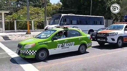 Se activa operativo de Semana Santa en Cosoleacaque