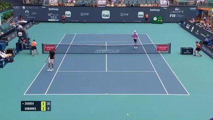 Miami - Zverev domine Eubanks