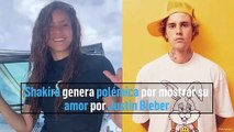 Shakira genera polémica por mostrar su amor por Justin Bieber