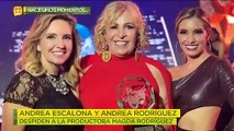 Andrea Escalona y Andrea Rodríguez, hablaron de la dolorosa partida de Magda Rodríguez.