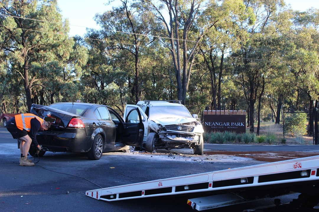 Golf Course crash