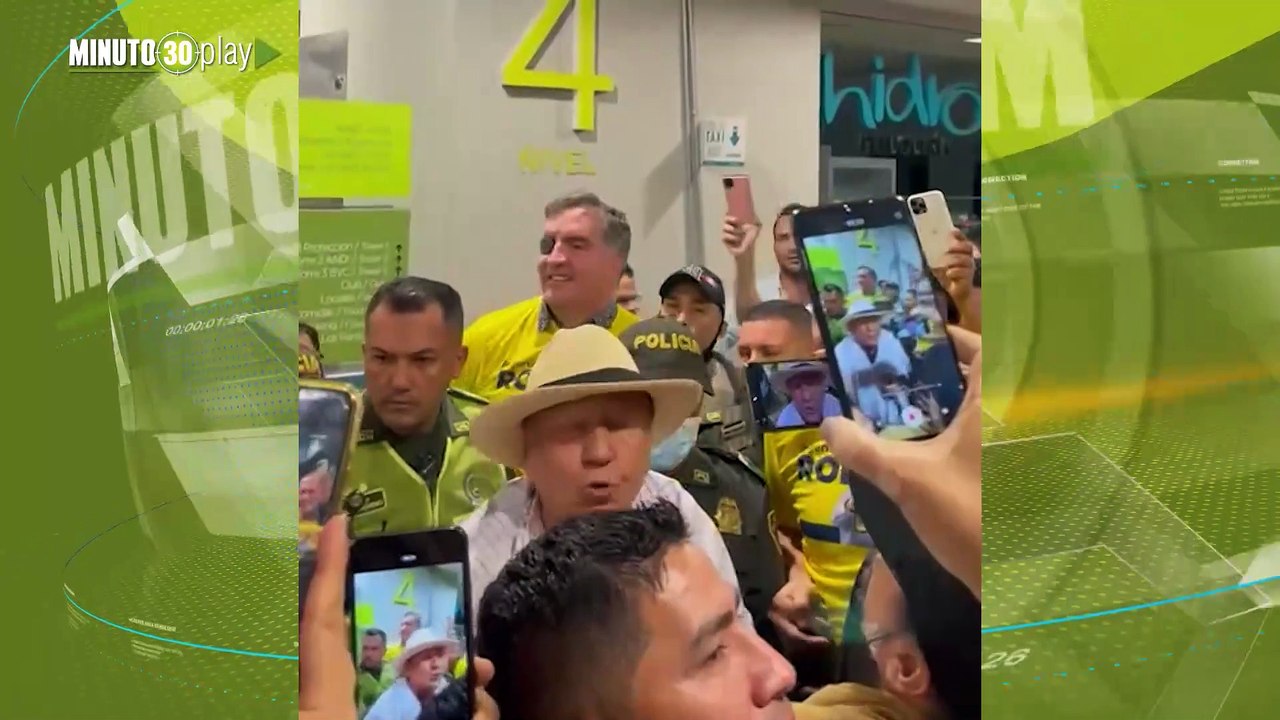 Rodolfo Hernández y la calurosa bienvenida que...