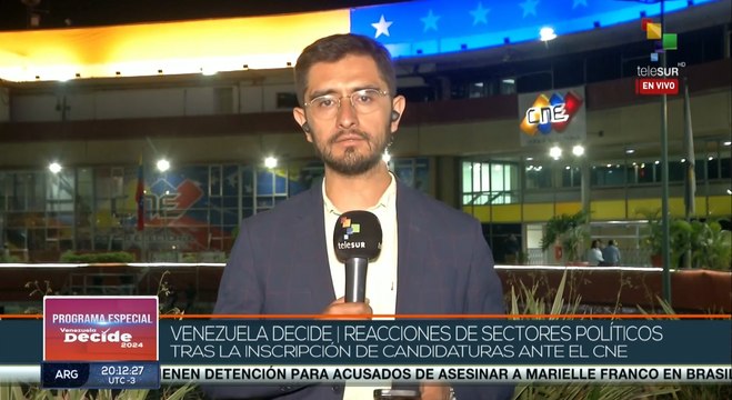 Despliegue cívico en Caracas para apoyar la candidatura del Pdte. Maduro