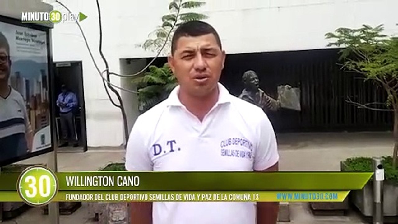 Ya son 14 años ayudando a niños y jóvenes de la comuna 13 a cumplir el sueño de ser futbolistas