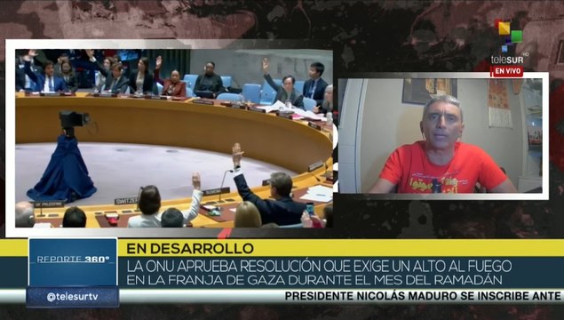 ONU aprueba resolución de alto al fuego en Gaza durante Ramadán