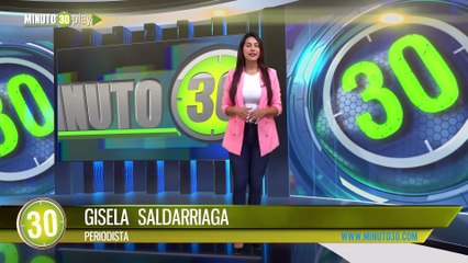 Avance noticioso del mediodía en Minuto30 de este 10 de agosto