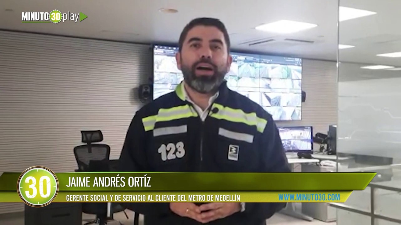 Ponga cuidado porque hay cambios Así estará funcionando el Metro de Medellín durante la hora pico de este lunes