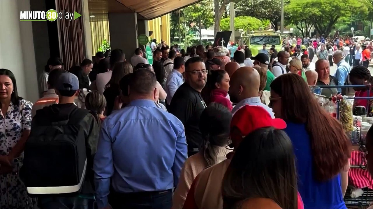 Simulacro sismo Medellín
