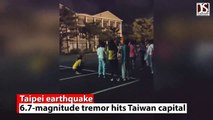 #Video Sismo de 6.7 grados sacude a Taiwan