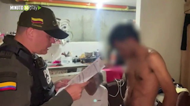 Operativo logró la captura de alias Cocho y ocho integrantes de un grupo dedicado a extorsiones y secuestros en Medellín