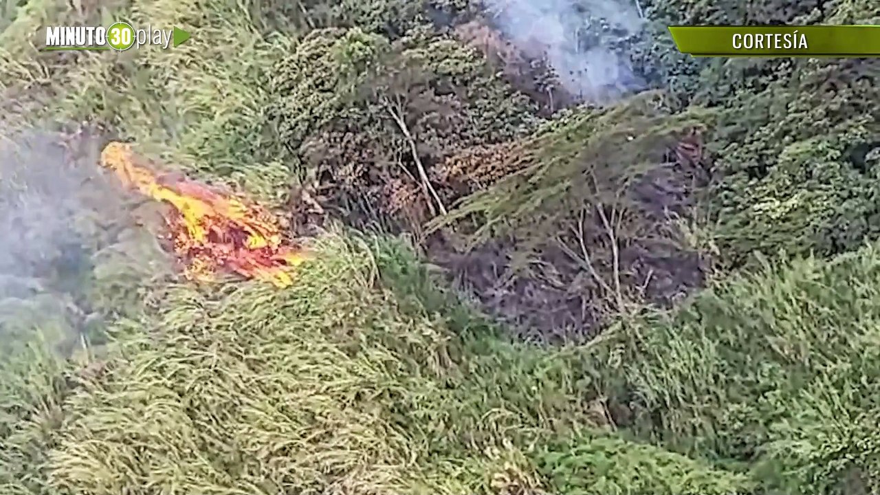 Incendio en Medellín