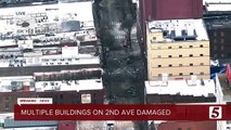 El video de vigilancia muestra momentos previos a la explosión en el centro de Nashville