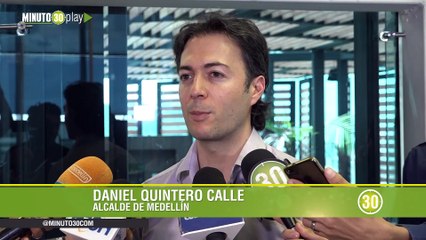 Alcalde Daniel Quintero reconoció el buen comportamiento de manifestantes del paro en la ciudad