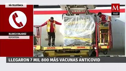 Скачать видео: Llega nuevo lote de vacunas anticovid de Pfizer a México