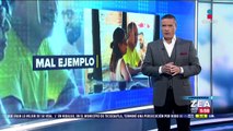 ¡Sin cubrebocas y de vacaciones! Así captaron a Hugo López-Gatell