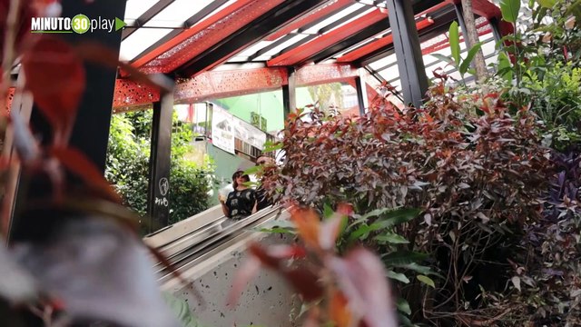 Nuevamente en funcionamiento los tramos 3 y 4 de las escaleras eléctricas de la comuna 13 parte 2