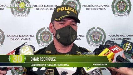 En Sabaneta cogieron a dos hermanos que no hacían sino asustar a los habitantes con una pistola