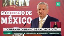 AMLO anuncia que se contagió de coronavirus