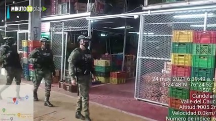 Más de 500 vías han sido habilitadas por la Fuerza Pública, durante el paro